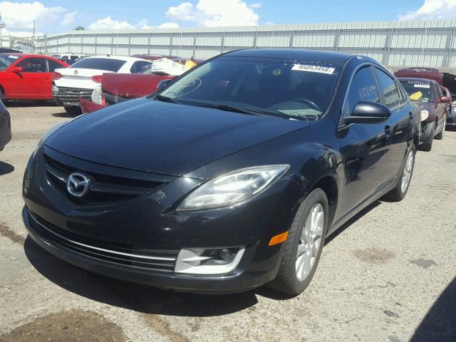 1YVHZ8DH1C5M23260 - 2012 MAZDA 6 I BLACK photo 2