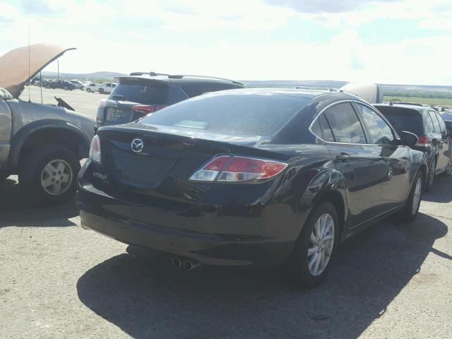 1YVHZ8DH1C5M23260 - 2012 MAZDA 6 I BLACK photo 4
