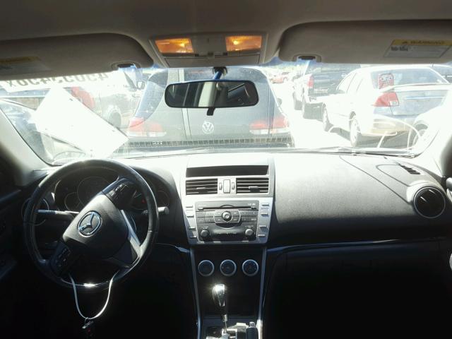 1YVHZ8DH1C5M23260 - 2012 MAZDA 6 I BLACK photo 9