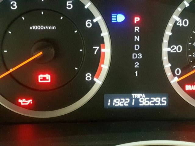1HGCP3F84CA012689 - 2012 HONDA ACCORD EXL Ağ foto 8