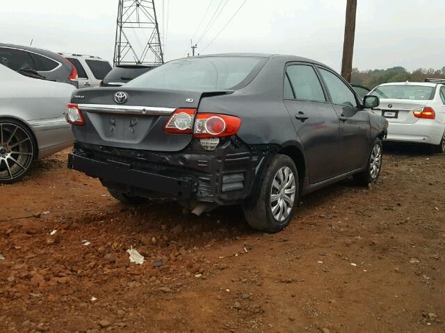 2T1BU4EE2CC804738 - 2012 TOYOTA COROLLA BA CHARCOAL photo 4