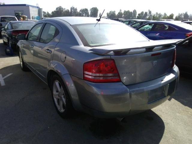 1B3LC76M98N229350 - 2008 DODGE AVENGER R/ BLUE photo 3