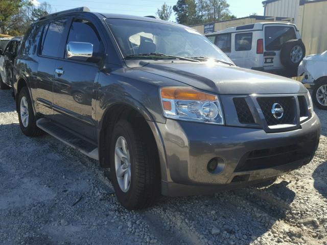 5N1BA0ND5AN618044 - 2010 NISSAN ARMADA GRAY photo 1