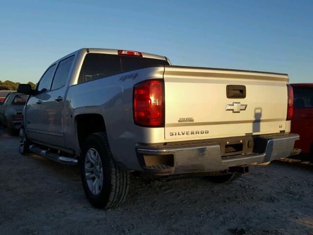 3GCUKREC0HG233399 - 2017 CHEVROLET SILVERADO SILVER photo 3