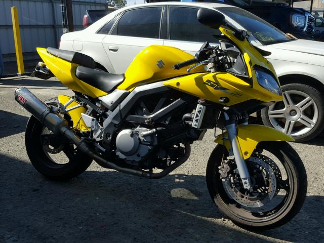 JS1VP53A852102140 - 2005 SUZUKI SV650 YELLOW photo 1