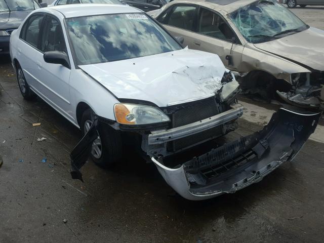 2HGES16593H624440 - 2003 HONDA CIVIC WHITE photo 1