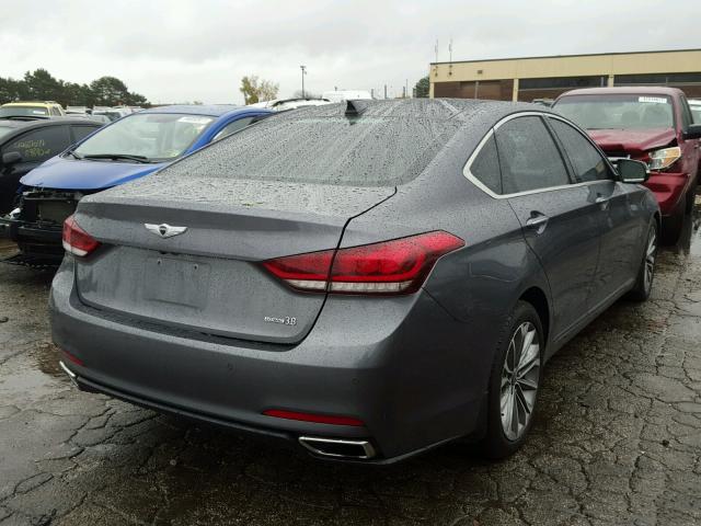 KMHGN4JE8FU048733 - 2015 HYUNDAI GENESIS 3. GRAY photo 4