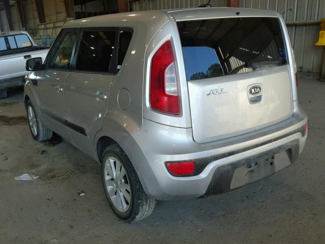 KNDJT2A64C7378179 - 2012 KIA SOUL + SILVER photo 3