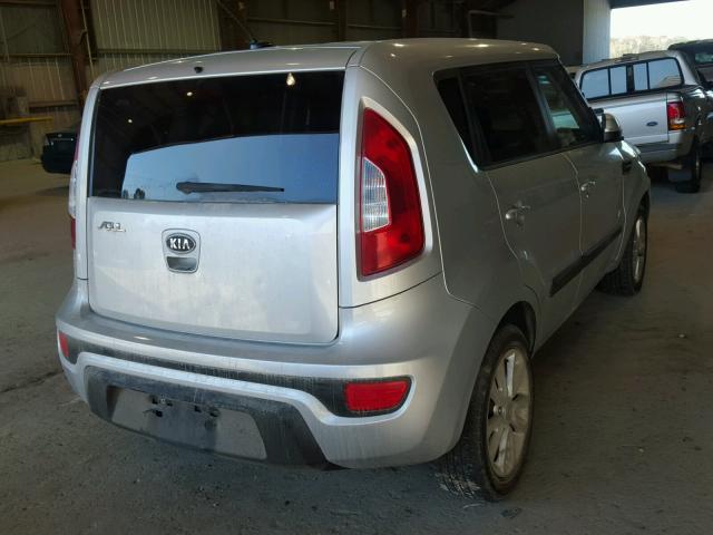 KNDJT2A64C7378179 - 2012 KIA SOUL + SILVER photo 4