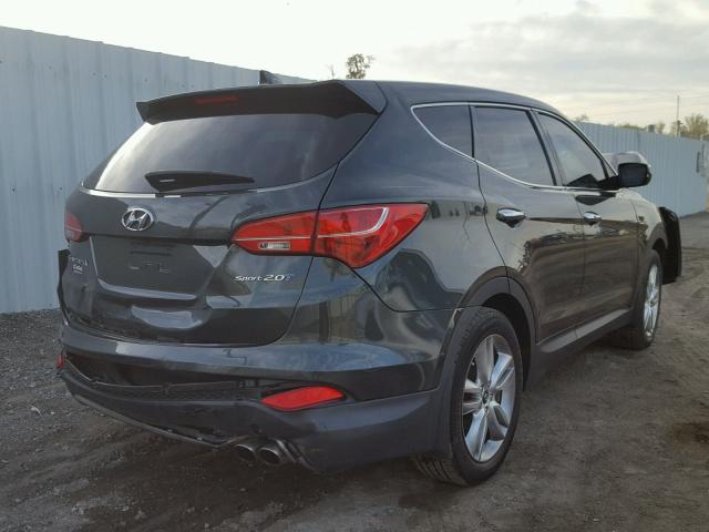 5XYZW3LA4DG068555 - 2013 HYUNDAI SANTA FE S Yaşıl foto 4