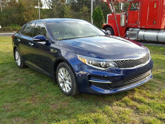 5XXGU4L39HG170142 - 2017 KIA OPTIMA BLUE photo 1