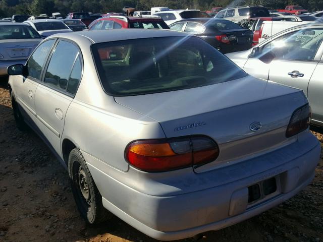 1G1ND52J6Y6100473 - 2000 CHEVROLET MALIBU GRAY photo 3