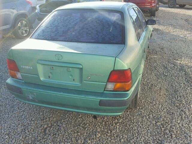 JT2BC52L3W0293561 - 1998 TOYOTA TERCEL GREEN photo 4