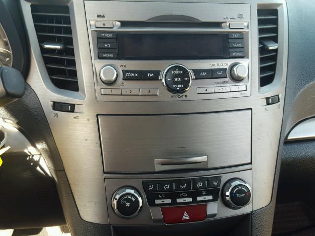 4S3BMCC60B3219654 - 2011 SUBARU LEGACY 2.5 SILVER photo 9