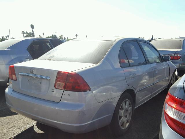 2HGES268X2H553554 - 2002 HONDA CIVIC EX 银色 照片 4