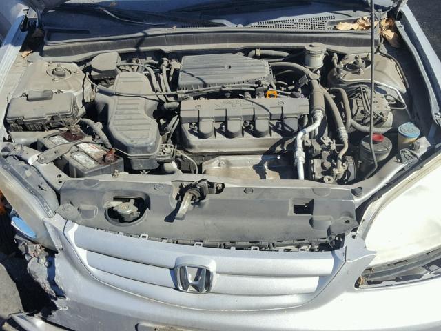 2HGES268X2H553554 - 2002 HONDA CIVIC EX 银色 照片 7