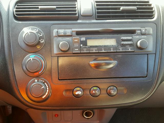 2HGES268X2H553554 - 2002 HONDA CIVIC EX 银色 照片 9