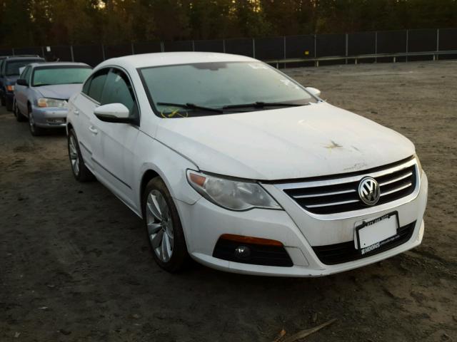 WVWML7AN3AE526669 - 2010 VOLKSWAGEN CC SPORT WHITE photo 1