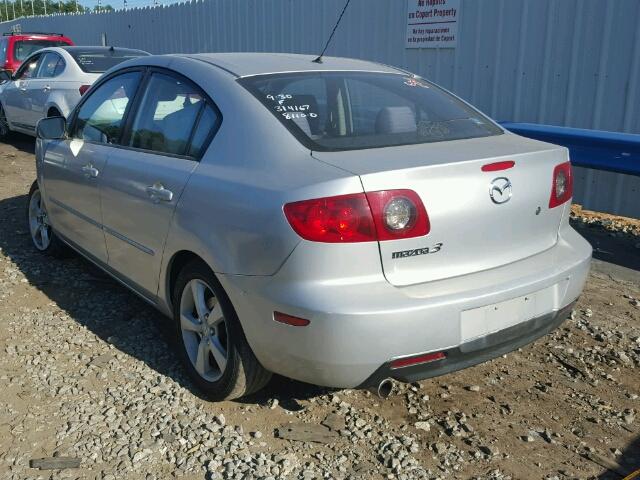 JM1BK12F941141210 - 2004 MAZDA 3 I SILVER photo 3