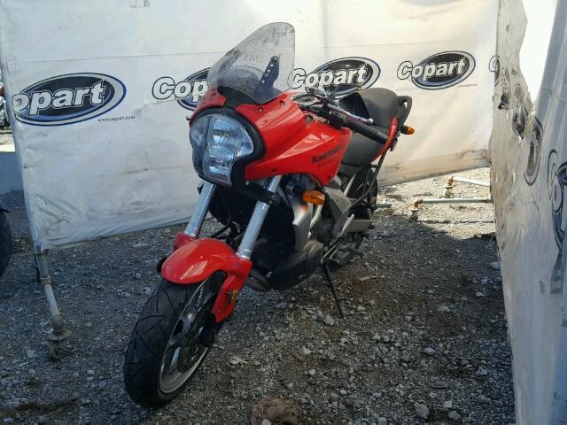 JKALEEA118A022432 - 2008 KAWASAKI KLE650 RED photo 2