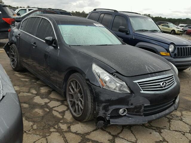 JN1CV6AP3DM715773 - 2013 INFINITI G37 BASE BLACK photo 1