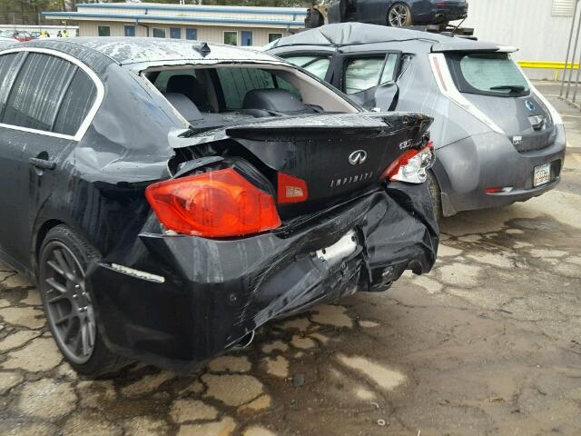 JN1CV6AP3DM715773 - 2013 INFINITI G37 BASE BLACK photo 9