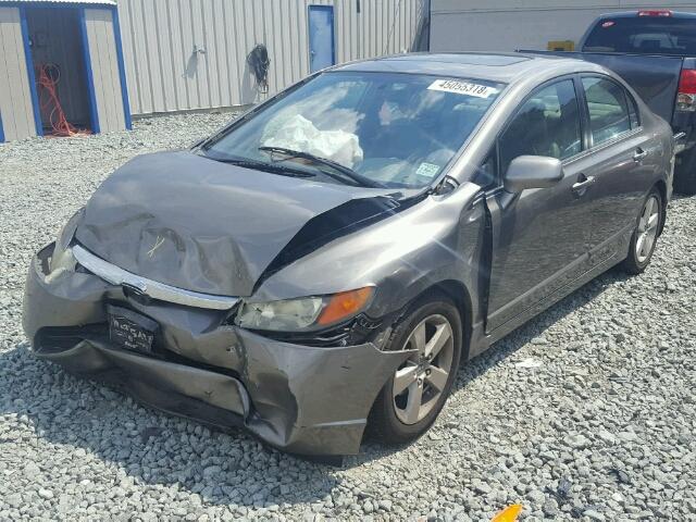 2HGFA16978H329581 - 2008 HONDA CIVIC EXL 灰色 照片 2