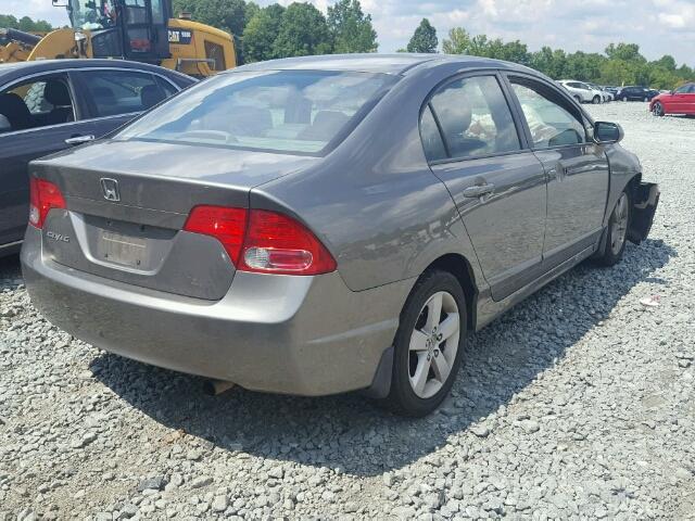2HGFA16978H329581 - 2008 HONDA CIVIC EXL 灰色 照片 4