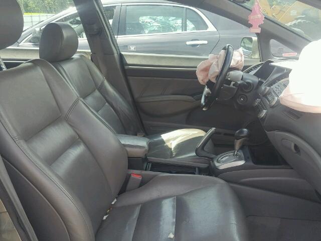 2HGFA16978H329581 - 2008 HONDA CIVIC EXL 灰色 照片 5