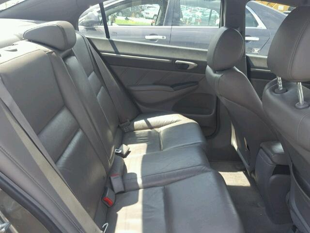 2HGFA16978H329581 - 2008 HONDA CIVIC EXL 灰色 照片 6