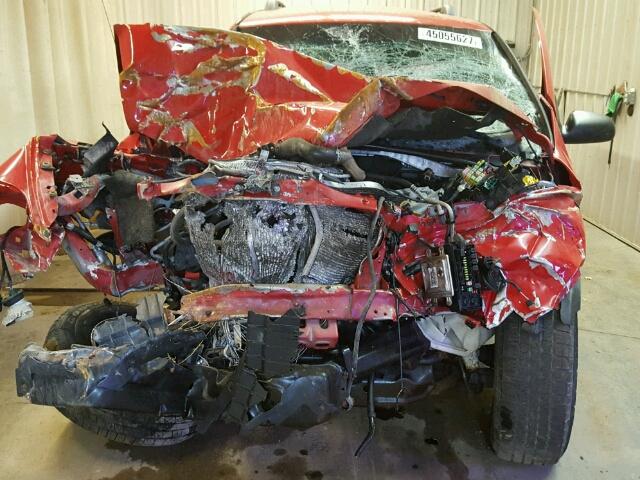 1D4HB38N96F183731 - 2006 DODGE DURANGO SX RED photo 9