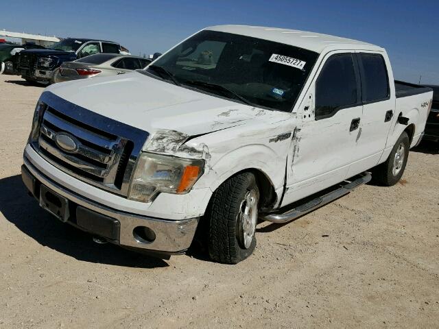 1FTPW14V29FA27235 - 2009 FORD F150 SUPER WHITE photo 2