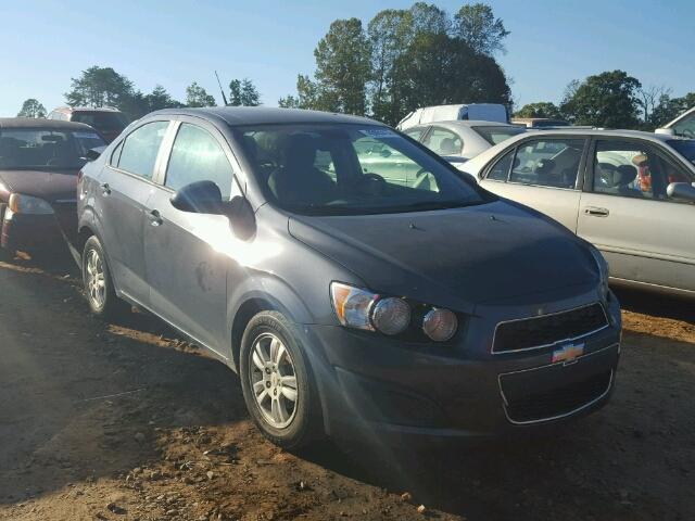 1G1JA5SH1C4173422 - 2012 CHEVROLET SONIC LS GRAY photo 1