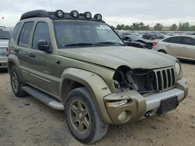 1J4GL38K03W523480 - 2003 JEEP LIBERTY RE GREEN photo 1