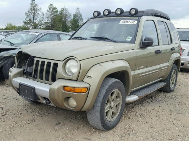 1J4GL38K03W523480 - 2003 JEEP LIBERTY RE GREEN photo 2