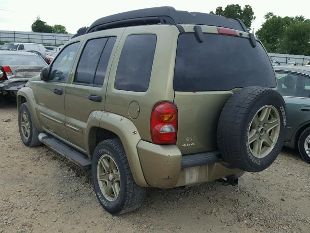 1J4GL38K03W523480 - 2003 JEEP LIBERTY RE GREEN photo 3