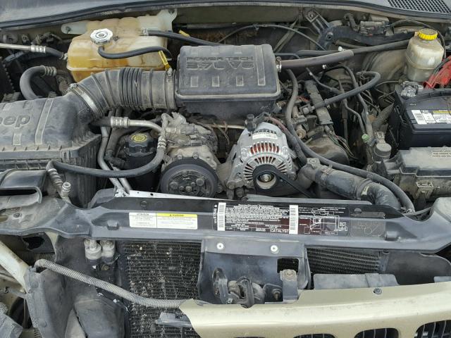 1J4GL38K03W523480 - 2003 JEEP LIBERTY RE GREEN photo 7