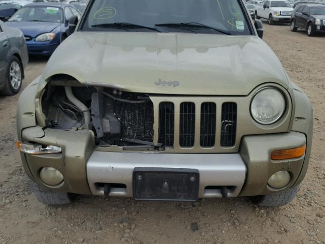 1J4GL38K03W523480 - 2003 JEEP LIBERTY RE GREEN photo 9