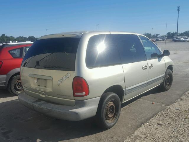 2B4GP45G1YR715665 - 2000 DODGE CARAVAN SE GREEN photo 4