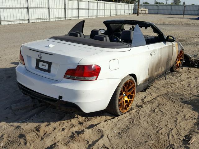 WBAUN93548VE94053 - 2008 BMW 135 I Ақ фото 4