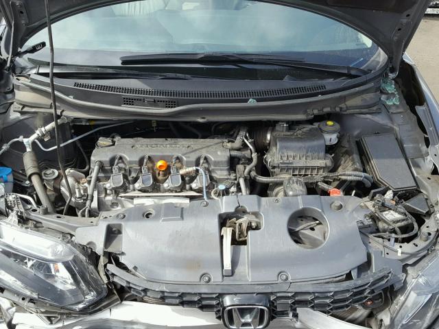2HGFB2F92FH542275 - 2015 HONDA CIVIC EXL 灰色 照片 7
