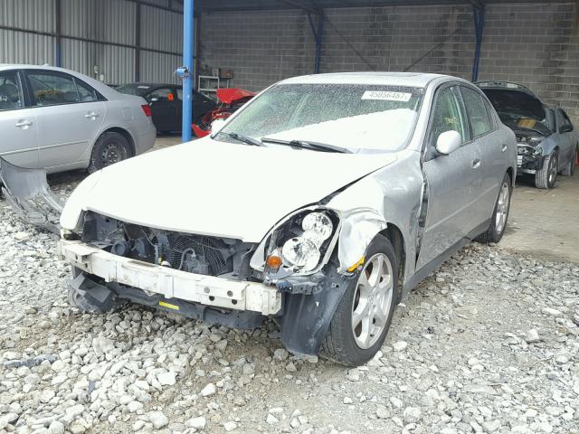 JNKCV51E03M301840 - 2003 INFINITI G35 SILVER photo 2