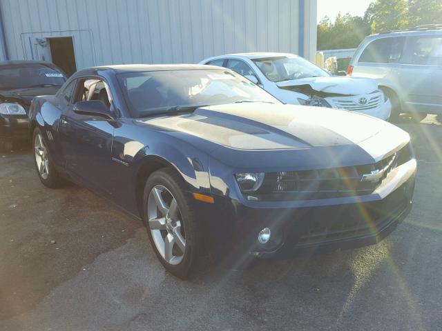 2G1FC1ED6B9161666 - 2011 CHEVROLET CAMARO BLUE photo 1