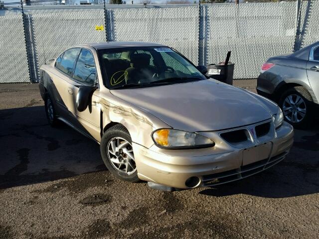 1G2NF52E63C294599 - 2003 PONTIAC GRAND AM S GOLD photo 1