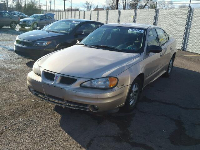 1G2NF52E63C294599 - 2003 PONTIAC GRAND AM S GOLD photo 2