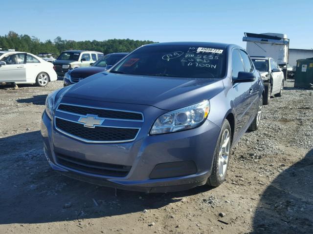 1G11C5SA0DF185855 - 2013 CHEVROLET MALIBU BLUE photo 2