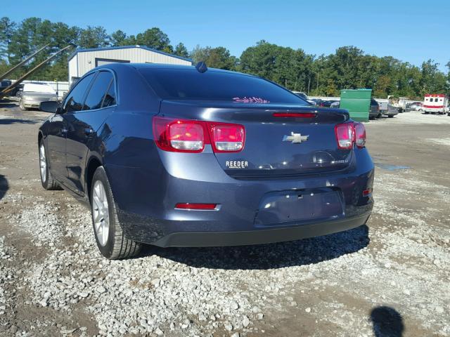 1G11C5SA0DF185855 - 2013 CHEVROLET MALIBU BLUE photo 3