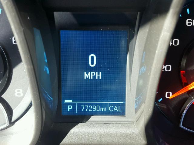 1G11C5SA0DF185855 - 2013 CHEVROLET MALIBU ლურჯი ფოტო 8