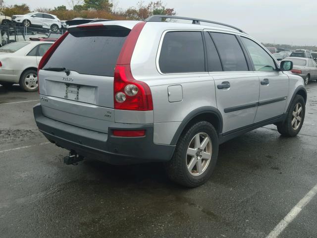 YV1CZ911351138299 - 2005 VOLVO XC90 GRAY photo 4