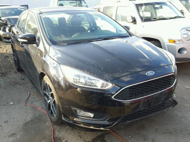 1FADP3F25GL390275 - 2016 FORD FOCUS SE BLACK photo 1